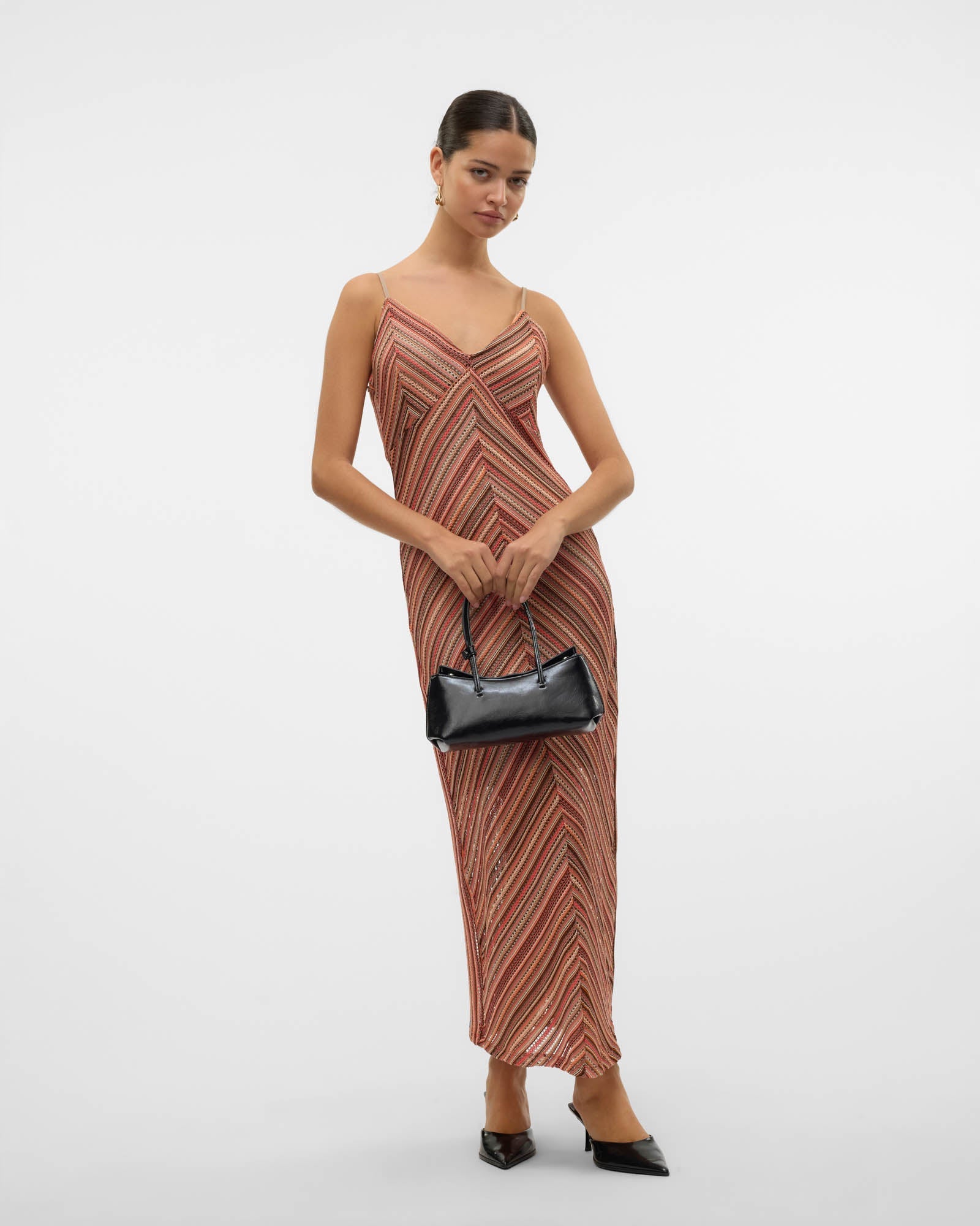 VMDEMI STRIPE MAXI DRESS